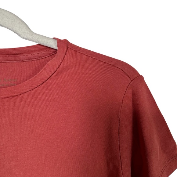 The Territory Ahead Womens Sz Small Tee T Shirt Orange 100% Cotton Crew Neck - Picture 4 of 6